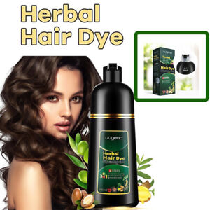 Black Hair Dye Hair Coloring Shampoo Instant Fast Washable Natural DIY Hairstyle