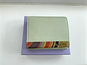 Cartera Paul Smith de cuero genuino para damas, monedero, billetes, tarjetas de crédito, etc. - Imagen 1 de 18