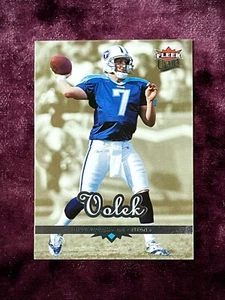 Camiseta deportiva Billy Volek 2006 Fleer ultra dorada como nueva Titans Legends Fresno State Levis - Imagen 1 de 2
