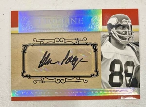 ALAN PAGE 2007 PLAYOFF NATIONAL TREASURES TIMELINE SIGNATURES #TAP 58/85 - Picture 1 of 2