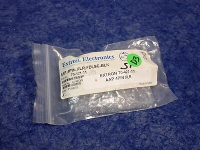Extron 70-421-11 AAP One XLR 4-Pin Female to Solder Cups (BN487) - Image 1 of 2