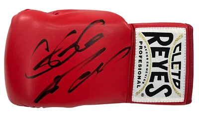 Guante de Boxeo Gennady Golovkin Firmado Rojo Cleto Reyes LH *Triple GGG* PSA Foto 1 de 4
