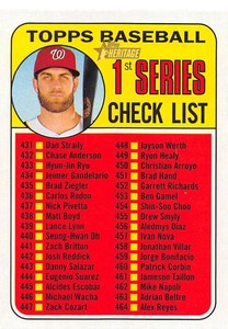 2018 Topps Heritage Baseball Cards Pick From List 251-500 Includes Rookies