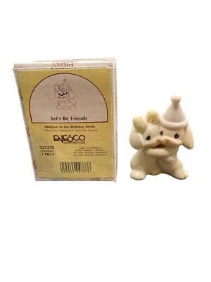 Figura Precious Moments 527270 Let's Be Friends 1991 serie cumpleaños con caja Foto 1 de 4