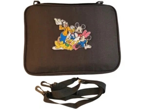New Embroidery Mickey Minni Goofy Donald Pluto Pin Trading Bag Disney Collection - Picture 1 of 10