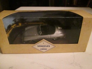 Corgi Classic Model 98123 Silver Porsche 356 Soft Top Die Cast - Picture 1 of 4