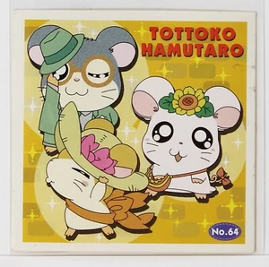 Mini Pegatina Sello Hamtaro Nº64 Dexter Solara Oshare Hámster Personaje Japonés - Imagen 1 de 5