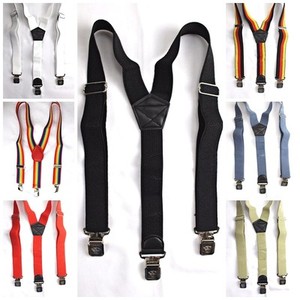 Hosenträger für Erwachsende oder Kinder / Stretch Y Form Style Clips Verschluss