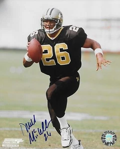 Deuce McAllister New Orleans Saints signed autographed 8x10 photo COA proof - Picture 1 of 2
