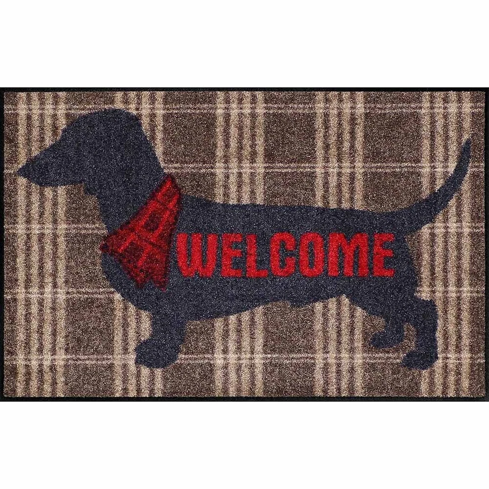 Fussmatte Salonloewe Welcome Dog 50x75 cm - Bild 1 von 1