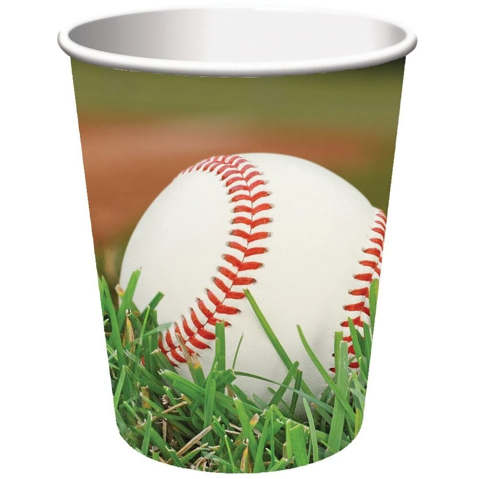 Baseball Fanatic Cups Hot/Cold 9oz 8CT - Image 1 of 1