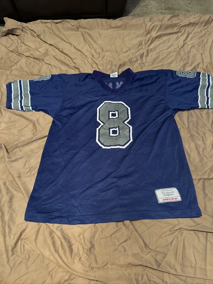 Camiseta deportiva de los Dallas Cowboys Troy Aikman juvenil mediana Foto 1 de 4