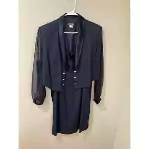 Vintage John Phillips mother of the bride women's size 22 jacket and dress - Picture 1 of 18