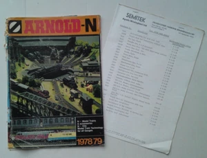 ARNOLD N MODELLEISENBAHNEN & ZUBEHÖR KATALOG 1978 1979 & PREISLISTE VINTAGE - Bild 1 von 23