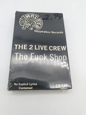 The Funk Shop - 2 Live Crew (Cassette Single 1990) Hip Hop / Rap sealed CR-145 - Image 1 of 3