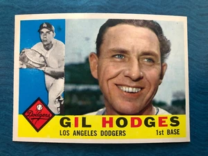 1960 Topps Baseball Karte Gil Hodges #295 (NM) - Bild 1 von 2