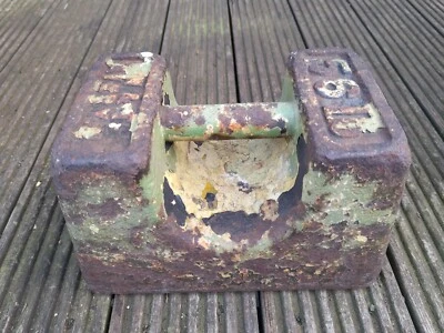 W&T Avery Old  56lb Cast Iron Weight Door Stop  - Image 1 of 4