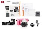 ▶️Cnt30! EngOK! [TOP MINT] SONY Alpha a5000 ILCE-5000 Pink PZ 16-50mm From Japan