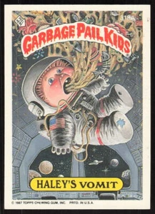 Spazzatura secchio bambini serie 8 1987 #318A Haley's Vomit LP - Foto 1 di 2