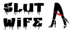 Slut Life Adult Funny Sexy Bitch Prank Revenge Car Truck Vinyl Sticker US Seller - Picture 1 of 1