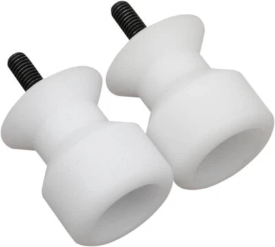 Deslizadores de carrete de brazo oscilante Pro-Tek para Suzuki y Honda - SAS-20 - blanco Foto 1 de 2