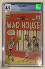 (1962) ARCHIE’S MADHOUSE #22 1st appearance SABRINA THE TEENAGE WITCH CGC 3.0