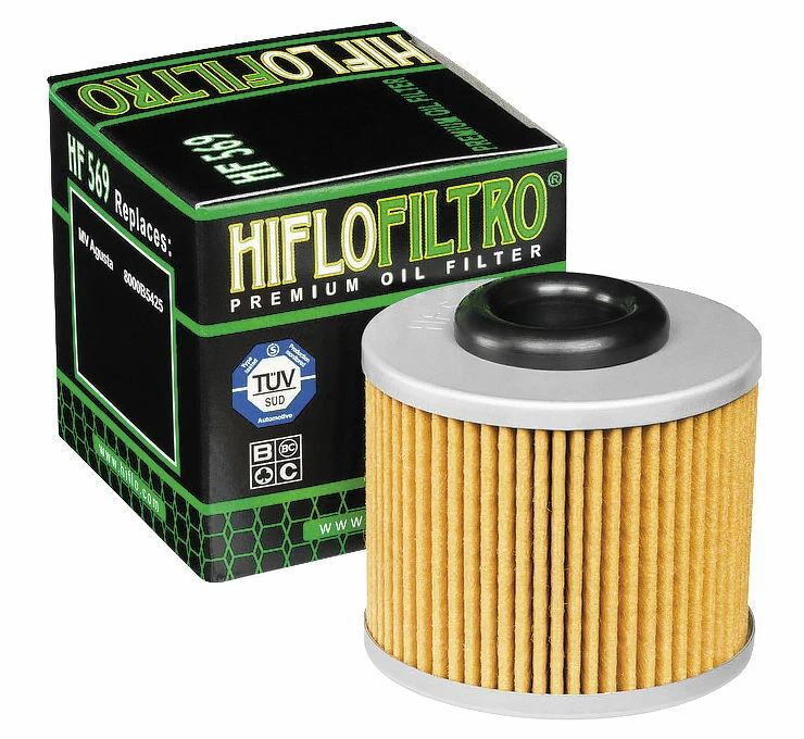 Hi Flo Replacement Oil Filter Chrome MV Agusta F3 675 800 Brutale 675 800 HF569 - Image 1 of 1