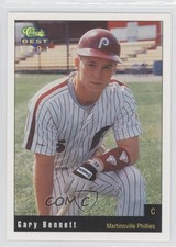 1991 Classic Best Martinsville Phillies Gary Bennett #16