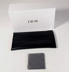 Christian Dior Estuche Grande para Gafas de Sol con Caja y Paño Antipolvo Auténtico NUEVO - Imagen 1 de 3