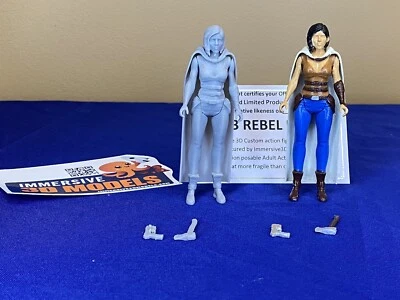 Figura de acción Posable REBEL MOON KORA 3,75 coleccionable certificado de autenticidad Foto 1 de 4