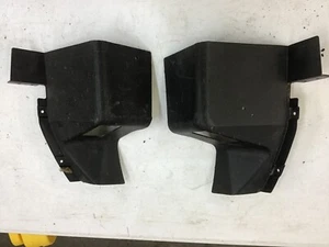 Corvette 1968-73 coup quarter panel extension black minor scuffs 3974063,3974064 - Picture 1 of 2