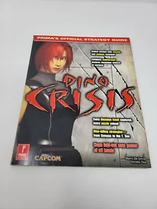 Guía Oficial de Estrategia Dino Crisis Prima Capcom Sin Póster Envío Gratis ¡Leer! - Imagen 1 de 21