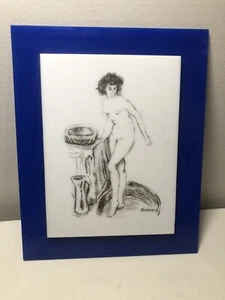 Vintage Modern Classic Series “the Bath” By Pierre Bonnard Lucite Art - Picture 1 of 4