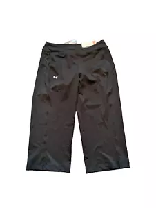 Under Armour Womens Medium Loose Fit Yoga Pants All Season Gear Flowly Black - Picture 1 of 11