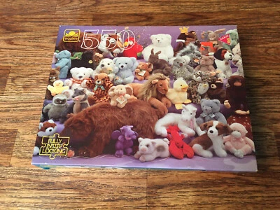 Vintage Dakin Stuffed Animals 550 Piece Puzzle Sealed Golden 4729 44  - Image 1 of 3