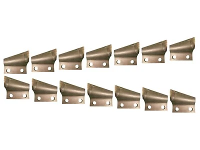 7 RH & 7 LH Carbide Trenching Teeth- B135910, B135911, 3" Centers on Bolt Hole - Image 1 of 2