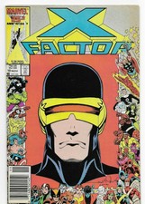 X-Factor #10 (1986) CLASSIC COVER - NEWSSTAND EDITION - Marvel X-Men