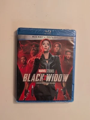 Black Widow (Blu-ray, 2021) Scarlett Johansson, Marvel, Bilingual, Region Free  - Image 1 of 2