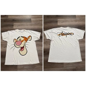 VTG 90s Disney Big Face Tigger Disneyland T-Shirt Size XL (NO TAG) MAKE OFFERS - Picture 1 of 21