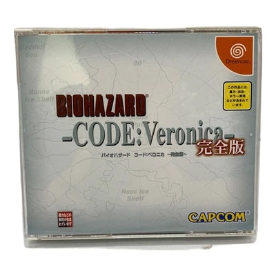 CAPCOM Resident Evil Code Veronica Complete Dreamcast Excellent JAPAN - Image 1 of 4