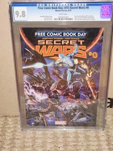 Marvel Comics: Secret Wars (2015) #0 CGC 9.8 Free Comic Book Day - Picture 1 of 1