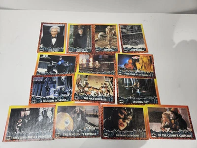 Lote de 14 tarjetas de película Batman Returns 1992 Topps  Foto 1 de 4