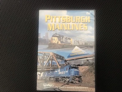 Pittsburgh Mainlines DVD Pentrex Heavy Railroad Action Around the Iron City  NEW - Image 1 of 2