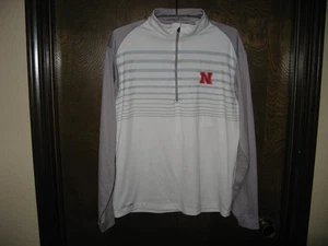 Camisa Pullover Para Hombres Ping Golf Sensor Cool Nebraska Cornhuskers 1/4 Talla M - Imagen 1 de 4