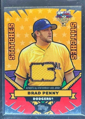 Camiseta deportiva 2006 Topps Updates&Highlights Brad Penny All Star Stitches reliquia #AS-BP Foto 1 de 2