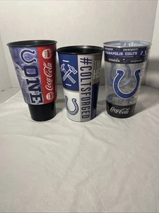 Indianapolis Colts Special Collectors Cups From Various Games - Picture 1 of 1