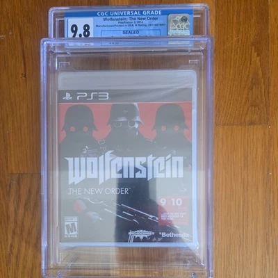等级 Wolfenstein: The New Order(索尼 PlayStation 3,2014)CGC 9.8 A++ — 第 1/2 张图片