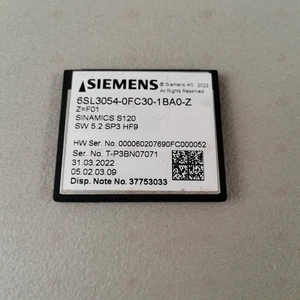Siemens 6SL3054-0FC30-1BA0-Z / 6SL3 054-0FC30-1BA0-Z Z=F01 - Picture 1 of 2