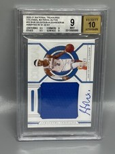 SHAI GILGEOUS-ALEXANDER 2021-22 NATIONAL TREASURES COLOSSAL AUTO #/49 BGS 9