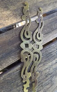 Brass Plated Thin Backplates - Picture 1 of 5